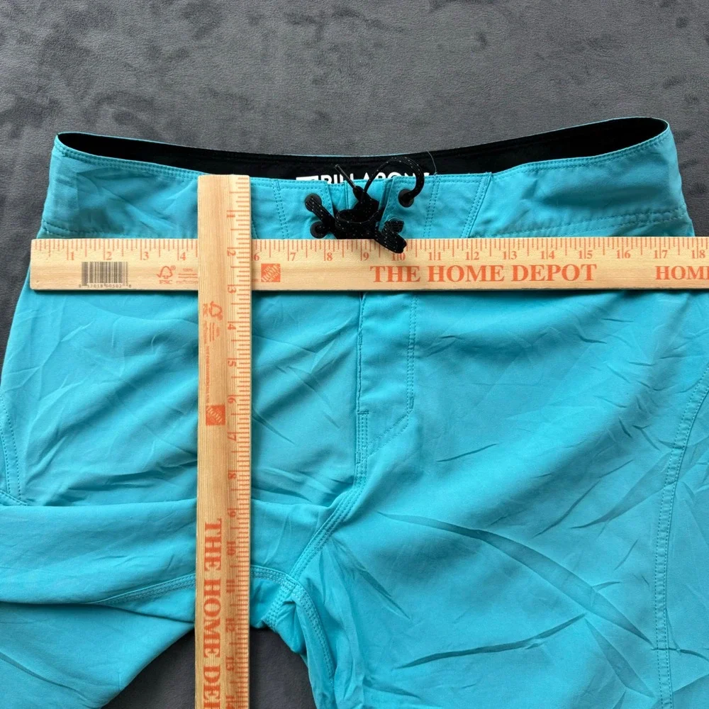 Billabong Platinum X Mens Board Shorts Turquoise Blue Size 32 M122AADX